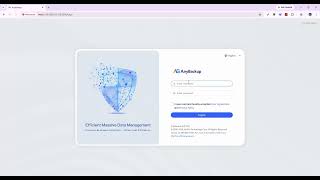 AnyBackup 8.0.10.0 - Create a New Supe Admin User