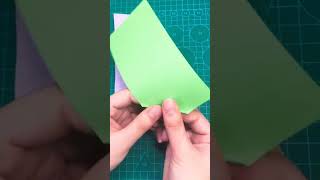 【Daoche】Origami 一束美麗的薰衣草，送給最好的朋友！| paper craft | DIY #shorts #shortvideo