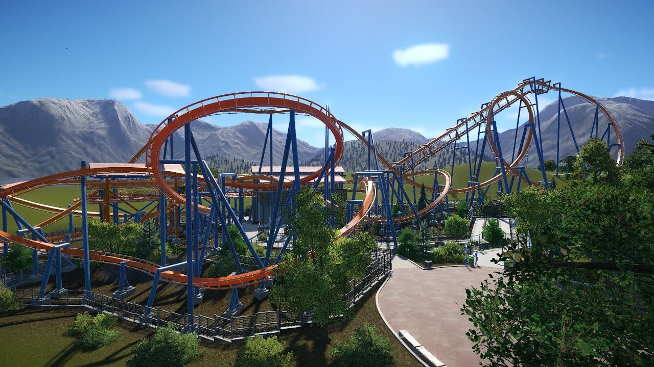 Planet Coaster - Hawk (B&M Invert) POV - YouTube