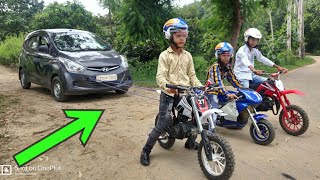 Hyundai Eon V/S pocket bike