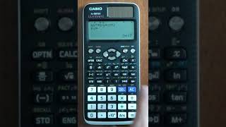 CASIO fx-991EX -vs- TI-36X Pro -vs- SHARP EL-W516X Comparison -- Quadratic Formula -- CASIO wins