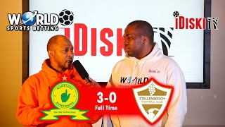 Mamelodi Sundowns 3-0 Stellenbosch | Sundowns The Team To Beat This Season | Tso Vilakazi