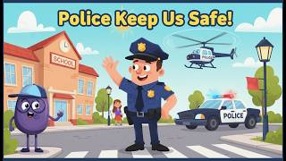 Society [How Society Runs] 05 Police Keep Us Safe! How? | Grapie Academy [Audio Preview]
