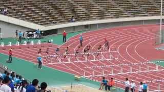 20150711_平成27年兵庫陸上競技選手権_男子110mH　A決勝