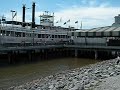 coliapy spelling steam pipe organ on paddle wheel ferry