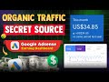 How To Get Free Organic Traffic For Adsense? | Free Website Traffic 2024