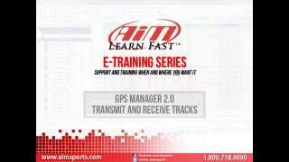 Transmitting and Receiving Tracks with AiM Sports GPS Manager Vers 2.0