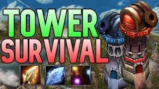 TOWER SURVIVAL | HERE ARE THE TWO BEST WAYS TO WIN AT THIS (SECRET OP)