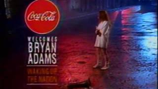Coke 'Waking Up The Nation" Tour Commercial for Bryan Adams (Better Quality)
