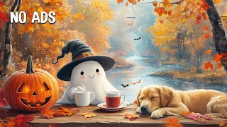 Dog's favorite music🎃🐶11 hours of dog sleep relaxation music🎵cozy halloween ambience