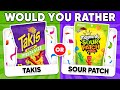 Would You Rather...? Spicy VS Sour JUNK FOOD Editions 🌶️🍋 Daily Quiz