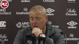 Hearts Head Coach Frankie McAvoy praises '12th man' who helped them defeat Rosenborg