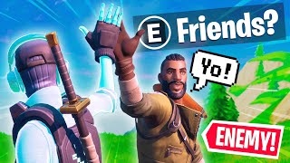 I Made Friends with Enemy Fortnite Players in Chapter 2!
