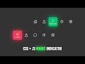 Magic Navigation Menu Indicator using CSS & Javascript