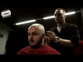 central barbershop Бритьё головы head shave