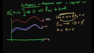 Measurement error in independent variable - part 1