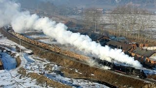 Logging Off - Weihe Forestry Railway, Heilongjiang, China