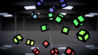 Blender/Cycles: Colored cuboid particles