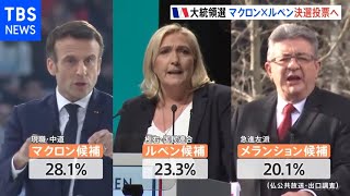 フランス大統領選 マクロン氏とルペン氏による決選投票が確実に