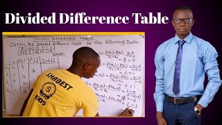 construct Divided Difference Table |Numerical Analysis