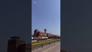 Beautiful view of  tribhuvan international airport of Kathmandu..