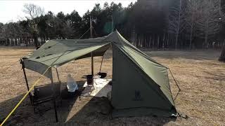 OneTigris CONIFER / Tent \u0026 Tarp set-up