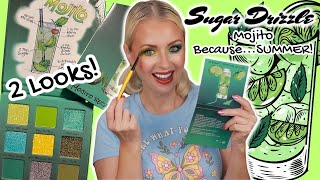 SUGAR DRIZZLE MOJITO BECAUSE SUMMER PALETTE REVIEW + 2 LOOKS | Steff's Beauty Stash