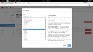 Create Security Group in Openstack