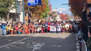 フードバレーとかちマラソン2018 2.5km スタート直後