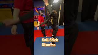 Dynamic Kali stick disarming and counters #shorts