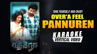 Over'a Feel Pannuren - Karaoke | Hero Tamil Movie | Sivakarthikeyan, Kalyani | Yuvan Shankar Raja