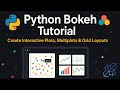 Python Bokeh Tutorial | Create Interactive Plots, Multiplots & Grid Layouts