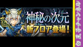 【パズドラ】四次元の探訪者に初見で行ってみたが無理そうだ