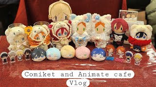 [Vlog] Comiket105 (Winter 2024) Day2 + Animate cafe x Ensemble Stars!! collaboration