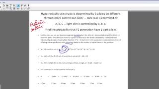 Polygenetic Inheritance Part 2