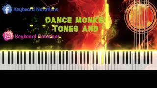 Dance Monkey Piano Tutorial | Sheet Music | Piano Cover | Keyboard Notations