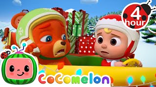 Borrowing Santa's Sleigh Song + More | Cocomelon - Nursery Rhymes | Fun Cartoons For Kids | 3 Hours
