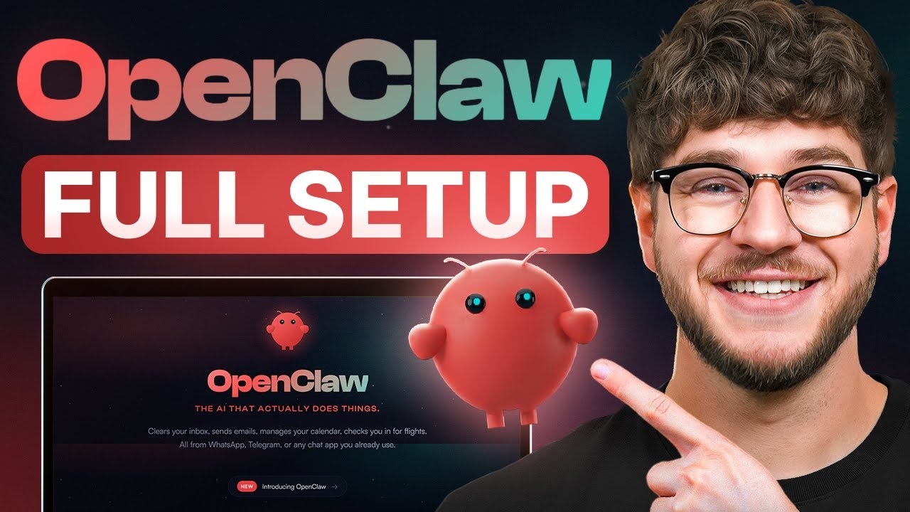 Full Openclaw Setup Tutorial Step By Step Walkthrough Clawdbot Youtube