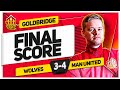 MAINOO TO THE RESCUE! WOLVES 3-4 MANCHESTER UNITED! GOLDBRIDGE Reaction