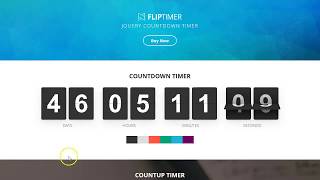 FlipTimer - jQuery Countdown Timer