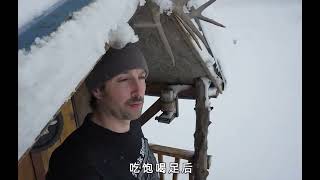 在暴雪中露营是种什么样的体验#野外生活纪录片 #露营 #解压