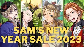 【ツイステ】ヴィルやセベク、ラギーとケイトが店員になって奮闘する！Sam's New Year Sale 2023