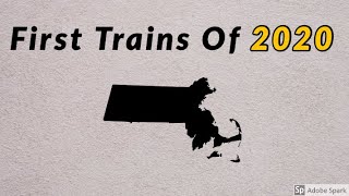 The First Trains of 2020! - MBTA #1056, #1052, #1028