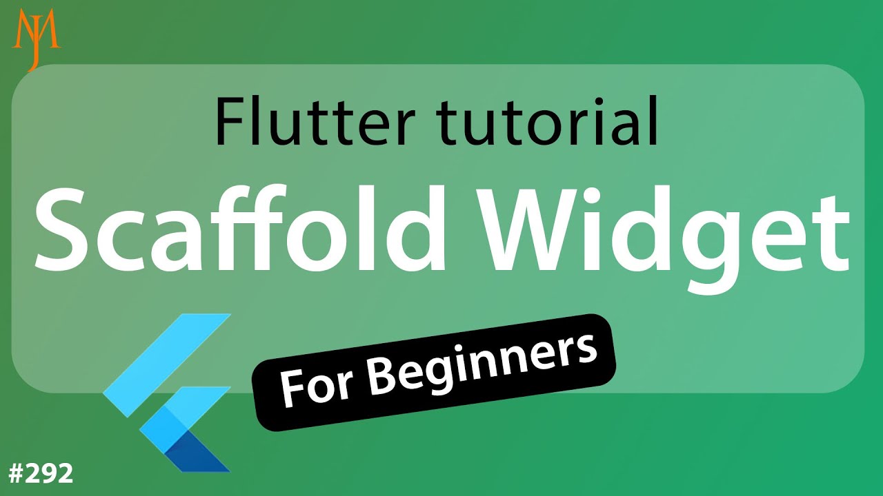 Flutter Tutorial - Scaffold For Beginners: Body, AppBar, Bottom ...