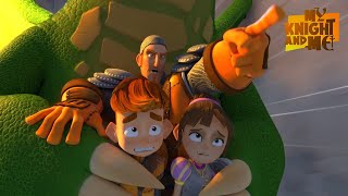 Treasure Trap 🎃 My Knight and Me 🎃 65' Compilation | Cartoon for Kids