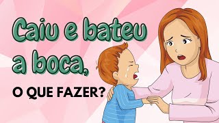 Caiu e bateu a boca, o que fazer? | Dra. Chris Ladaga | LadagaKids