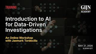 Introduction to AI for Data-Driven Investigations