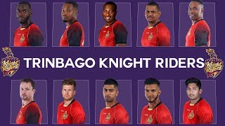 Trinbago Knight Riders | CPLT20 2019 | Trinbago Knight Riders Team 2019 Squad | Playing11