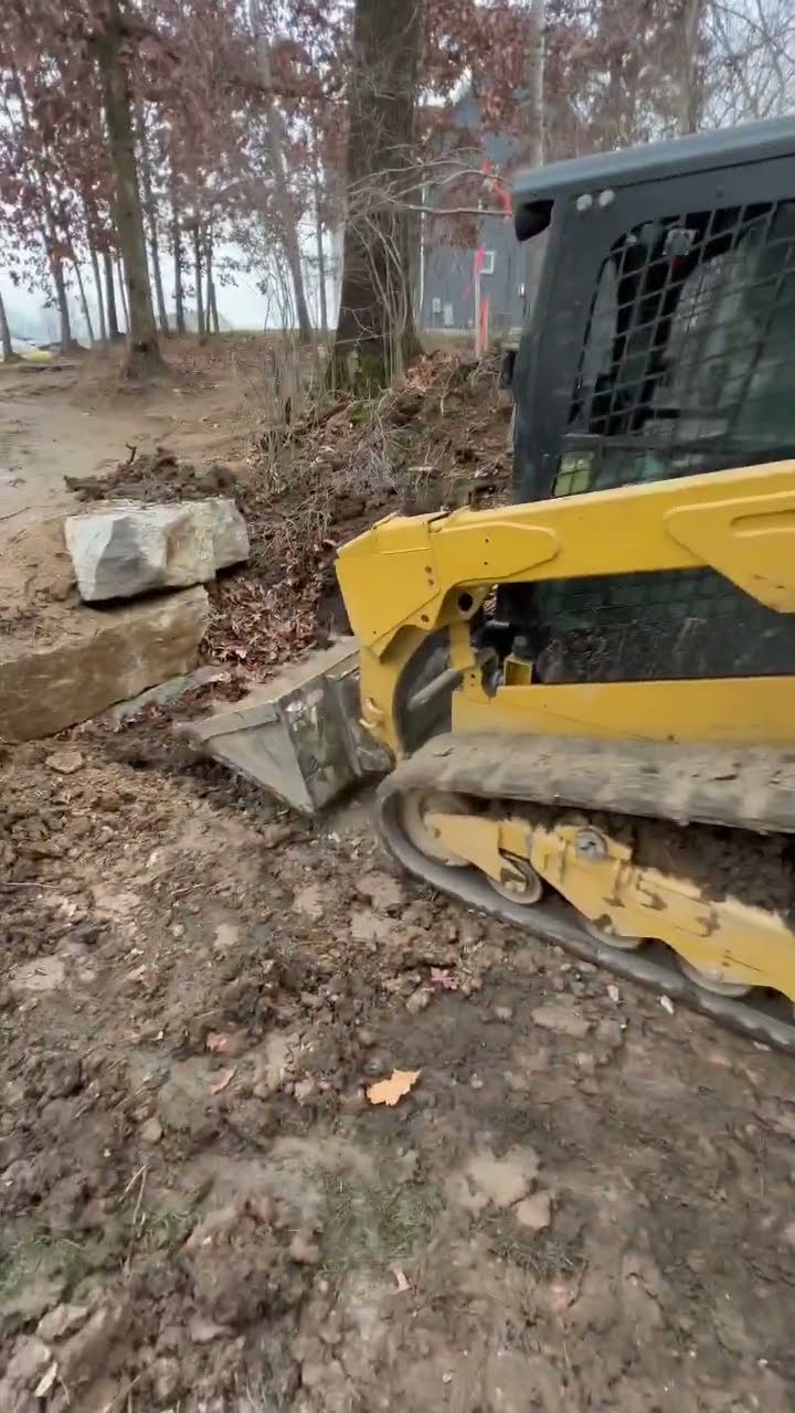 Caterpillar 259d Amazing Grading Rock Shorts Youtube Caterpillar 259d Amazing Grading Rock Shorts Youtube