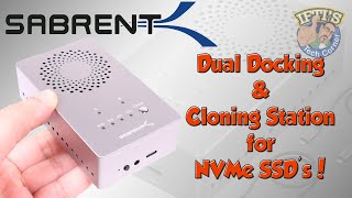 Sabrent Tool-Free USB-C Dual NVMe SSD Docking \u0026 Cloning Station! - REVIEW